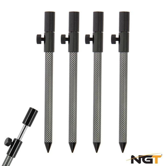 NGT Banksticks 4 x20 - 30cm Carbon Effect - NGT Tackle Shop