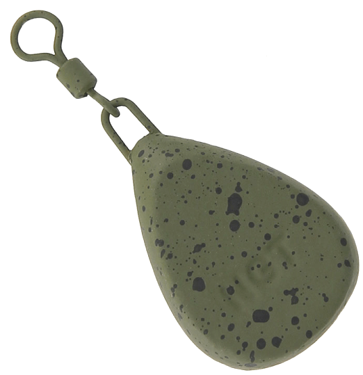 NGT Carp Fishing Leads Flat Pear with Swivel - NGT Tackle Shop