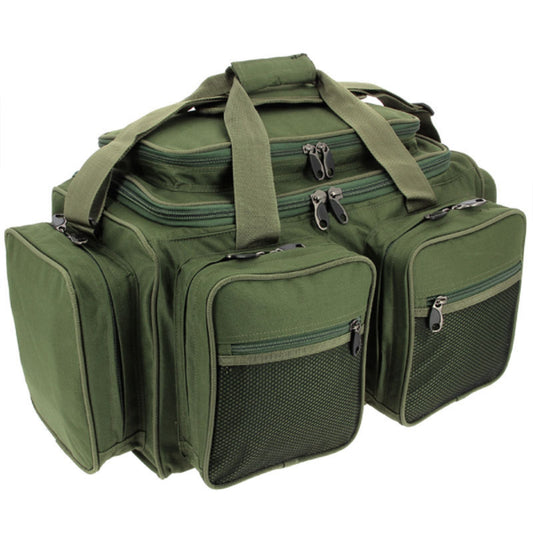 NGT Fishing Bag Carryall Multi Pocket XPR Holdall Carp Fishing Tackle Bag Green - NGT Tackle Shop